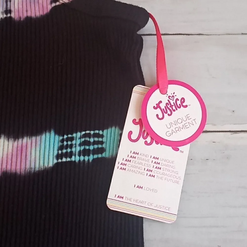 Justice Girls Ribbed Tank Top